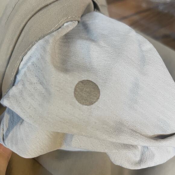 Lululemon Commission Shorts Mens Large 33 Tan Chino Stretch Golf Wicking Casual - Picture 7 of 11